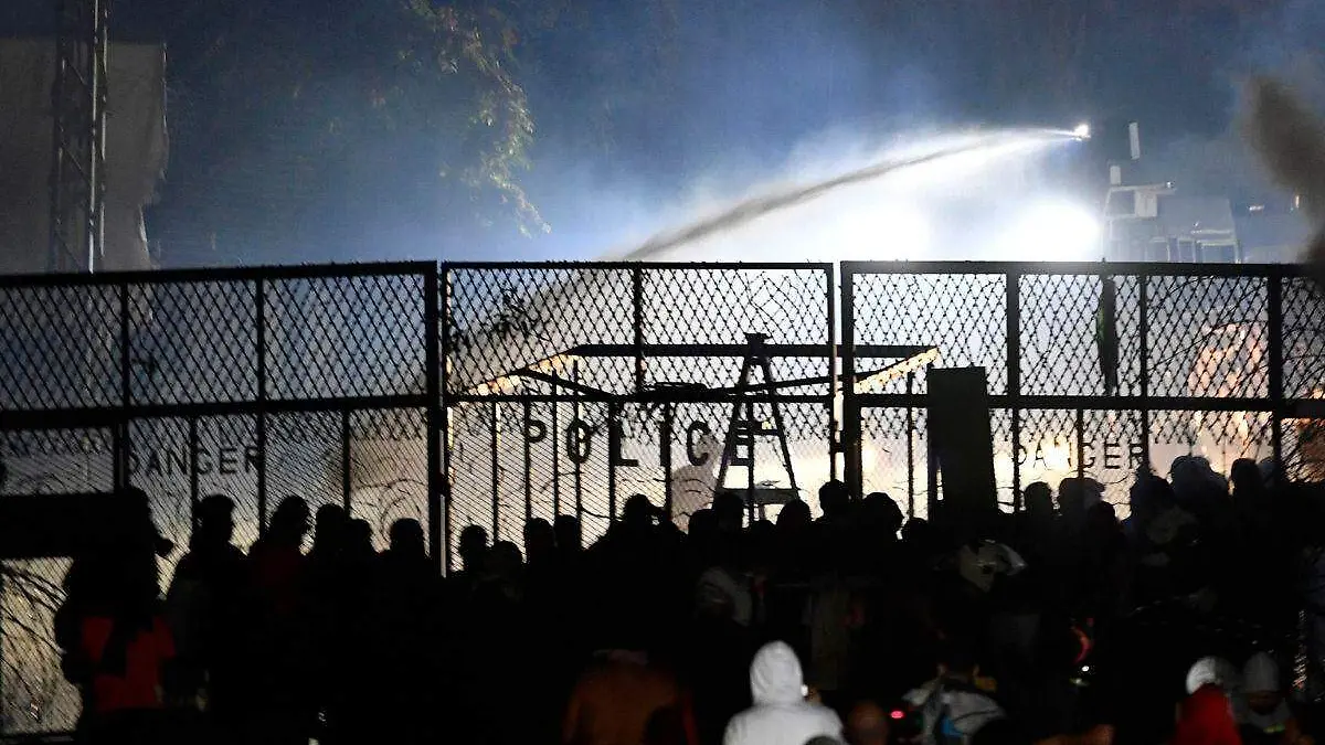 Protestas en embajada de EU en Líbano